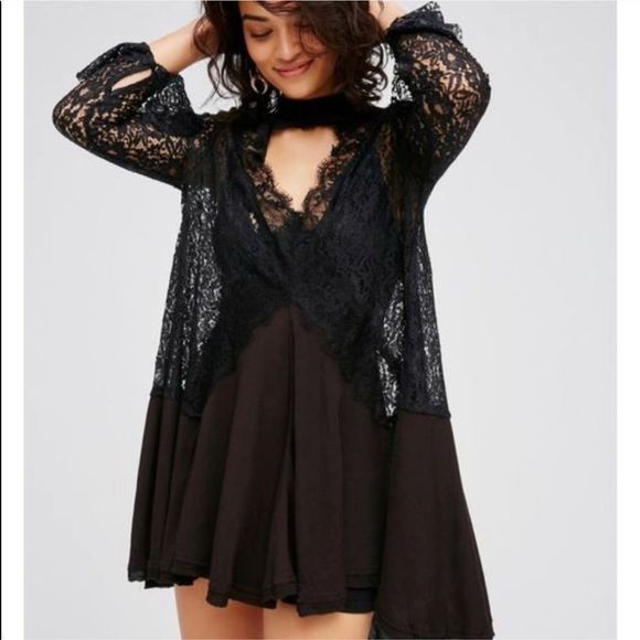 Free People Dresses & Skirts - NWT Free People Lace Dress/tunic